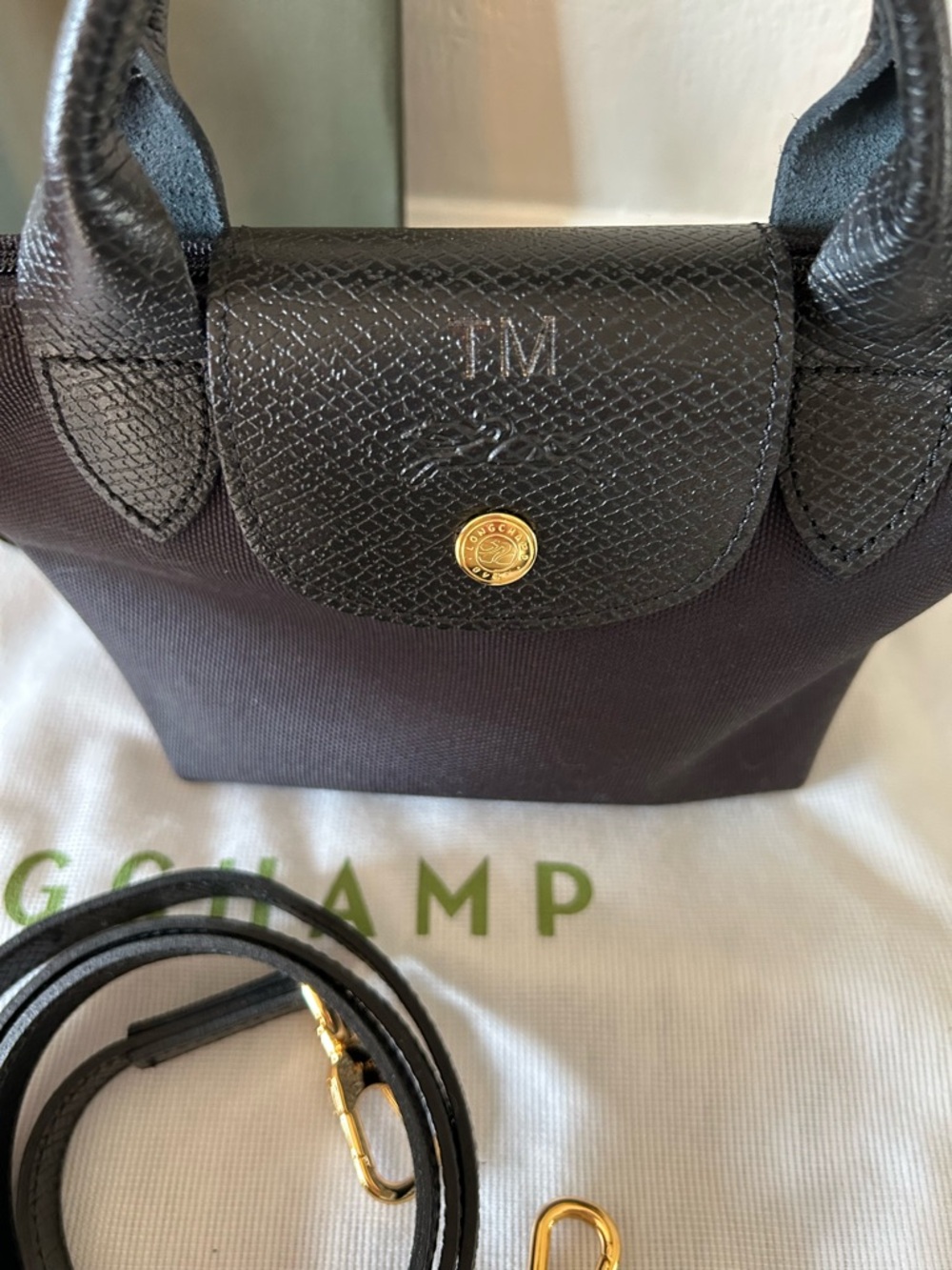 Longchamp XS CUSTOM Le Pliage handbag - Picture 4 of 16